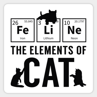 The Elements Of Cat Magnet